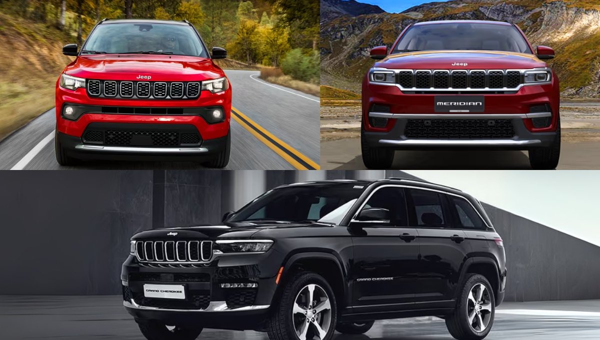 Jeep Grand Cherokee, Jeep Meridian & Jeep Compass