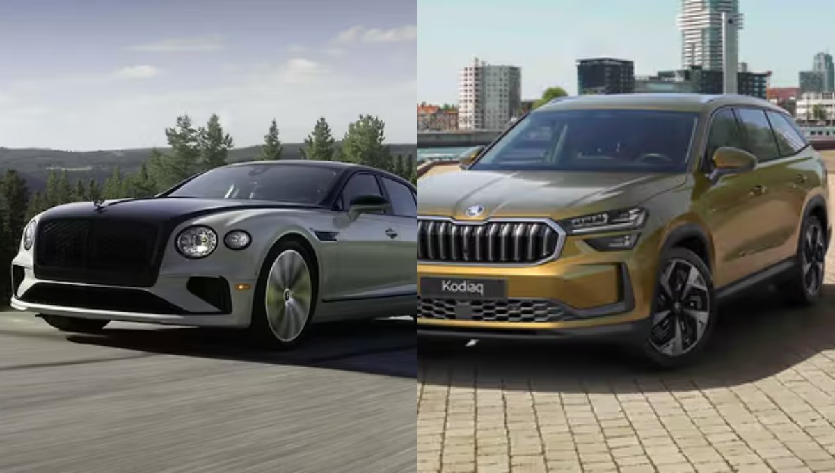 Skoda Kodiaq and Bentley Bentayga